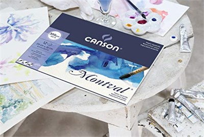Canson Montval Eskiz ve Resim Defteri, Spiralli, 12 Sayfa, 5X15, 300G
