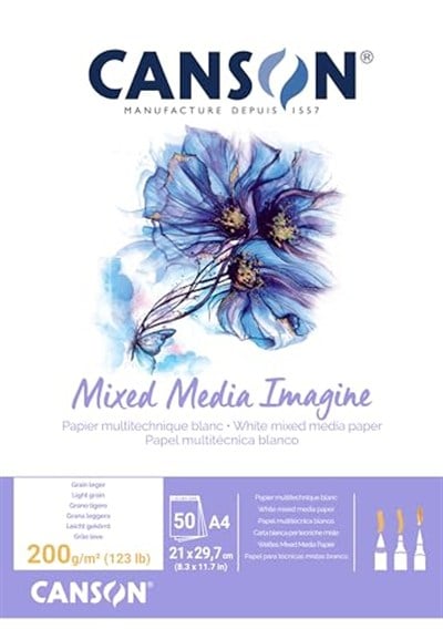 Canson Pad Canimagine 50S A4 200G Çok Amaçlı Bloklar