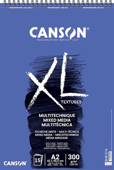 Canson Spp Canxl Mix Media 15S A5 300G Çok Amaçlı Blok