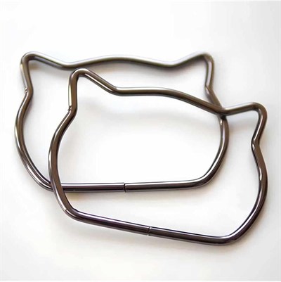 Çanta Sapi Metal Kedi Siyah