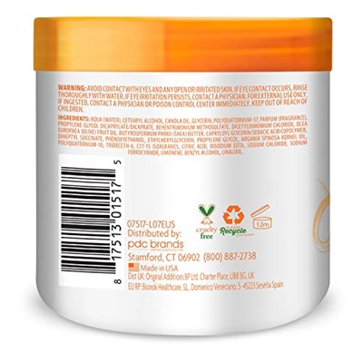 Cantu Argan Yağlı Durulanmayan Klima Onarım Kremi, 40 Ounce