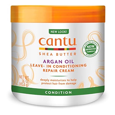 Cantu Argan Yağlı Durulanmayan Klima Onarım Kremi, 40 Ounce