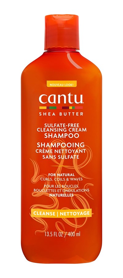 CANTU Doğal Saç Sülfatsız Temizleyici Krem Şampuan, 400 ml