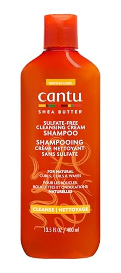 CANTU Doğal Saç Sülfatsız Temizleyici Krem Şampuan, 400 ml