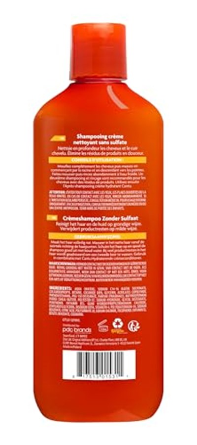 CANTU Doğal Saç Sülfatsız Temizleyici Krem Şampuan, 400 ml