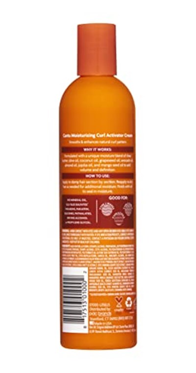 Cantu Shea Tereyağı Nemlendirici Kıvırcık Aktivatör Krem 12 Oz, Fildişi (0002)
