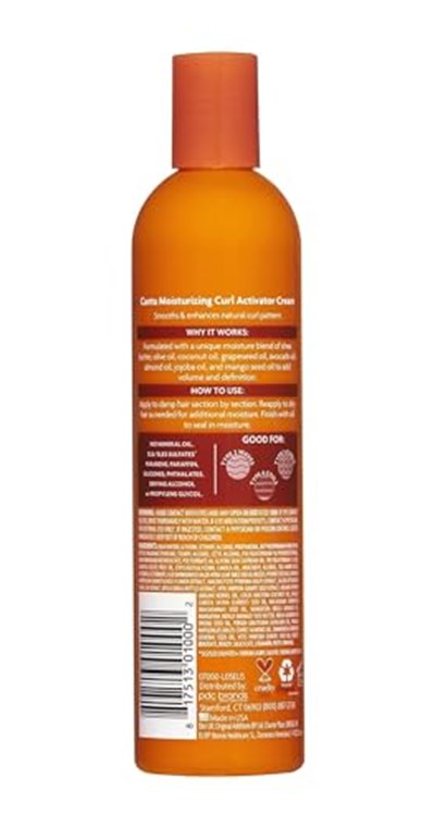 Cantu Shea Tereyağı Nemlendirici Kıvırcık Aktivatör Krem 12 Oz, Fildişi (0002)