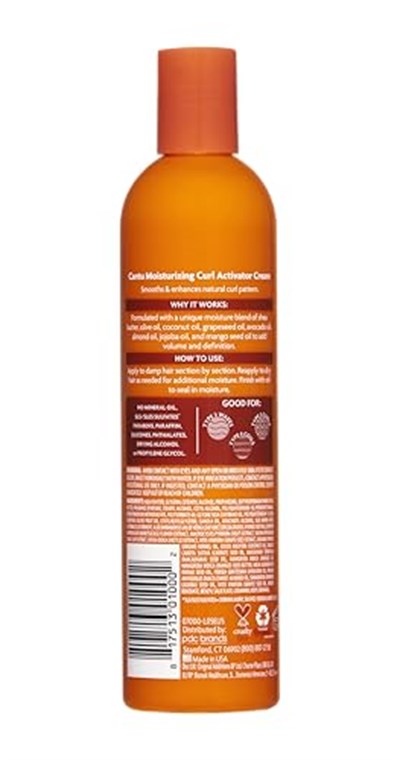 Cantu Shea Tereyağı Nemlendirici Kıvırcık Aktivatör Krem 12 Oz, Fildişi (0002)