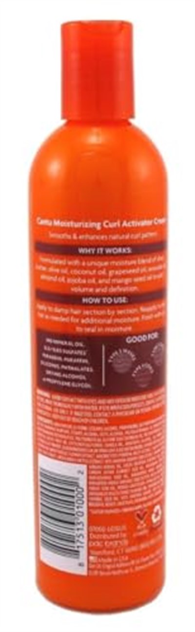 Cantu Shea Tereyağı Nemlendirici Kıvırcık Aktivatör Krem 12 Oz, Fildişi (0002)
