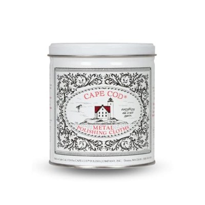 Cape Cod Polish CO. 8828 MTL set, (6) 4 x 6 12 x 12 parlatma bezi ve (1) çift nitril eldiven, k A, 1, 12