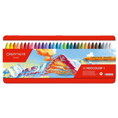 Caran dAche 107022 Neocolor I, 30 Renkli Set, Renkli - Seçenekler: 30 Renk, artistik