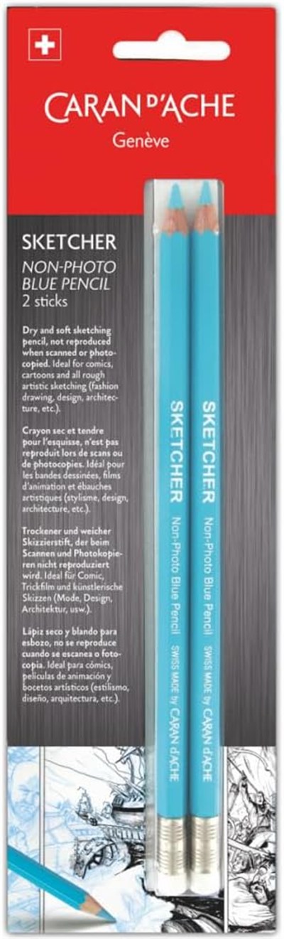 Caran dAche 108410 Non-Photo Eski̇z Kalemi̇ – İki̇li̇ Paket