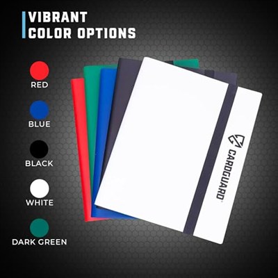 CardGuard Trading Card Pro-Folio, 9 Cepli Yan Yükleme Sayfaları, 360 Kart Tutar, Beyaz