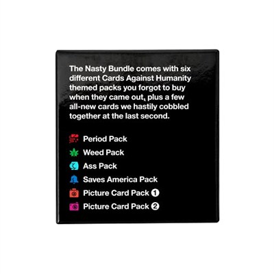 Cards Against Humanity İnsanlığa Karşı Kartlar: Nasty Bundle • 6 Temalı Paket + 10 Yeni Kart