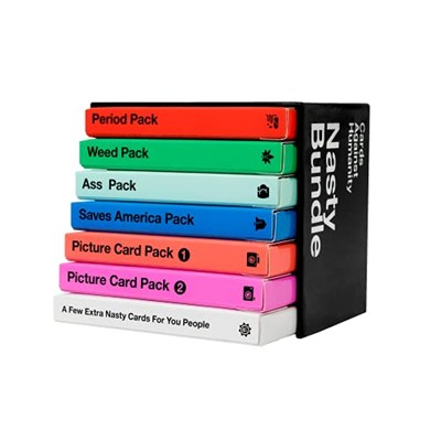Cards Against Humanity İnsanlığa Karşı Kartlar: Nasty Bundle • 6 Temalı Paket + 10 Yeni Kart