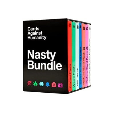 Cards Against Humanity İnsanlığa Karşı Kartlar: Nasty Bundle • 6 Temalı Paket + 10 Yeni Kart