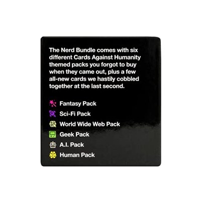 Cards Against Humanity: Nerd Bundle • 6 Themed Packs + 10 All-New Cards