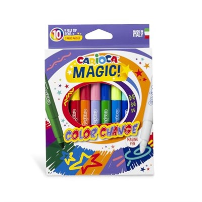 CARIOCA 9 ADET RENK KEÇELİ KALEM +1 SİHİRLİ KALEM 42737 - Seçenekler: 10 stück (1er Pack), 10 stück (1er Pack) 2li paket