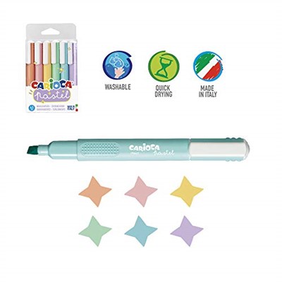 Carioca Pastel Işaretleme Kalemi 6li