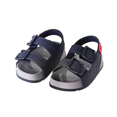 Cartago Üniseks Çocuk Milao Slide Baby, 22213 Gri/Mavi/Kırmızı Düz Sandalet