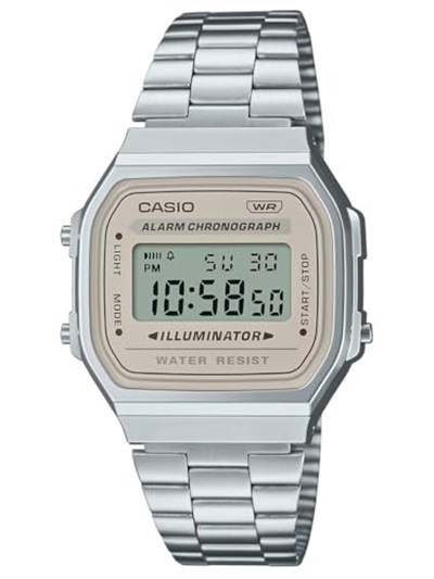 Casio A168WA-8AYDF Kol Saati, Gri, Standart