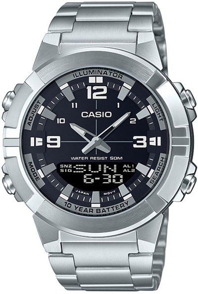 Casio AMW-870D-1AVDF Kol Saati, Gri, Standart