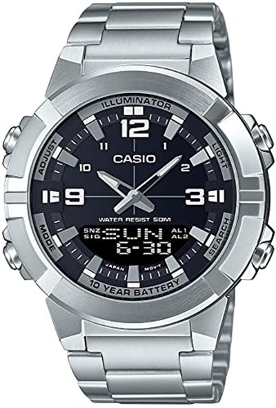 Casio AMW-870D-1AVDF Kol Saati, Gri, Standart