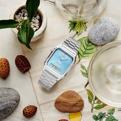 Casio AQ-230A-2A1MQYDF Kol Saati, Gri, Standart