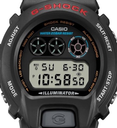 Casio DW-6900U-1DR Kol Saati, Siyah, Standart
