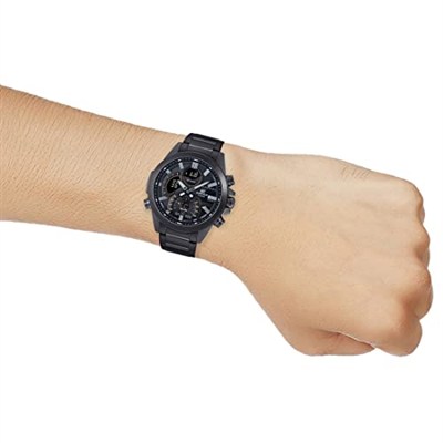 Casio ECB-30DC-1ADF Erkek Kol Saati , Siyah , Standart
