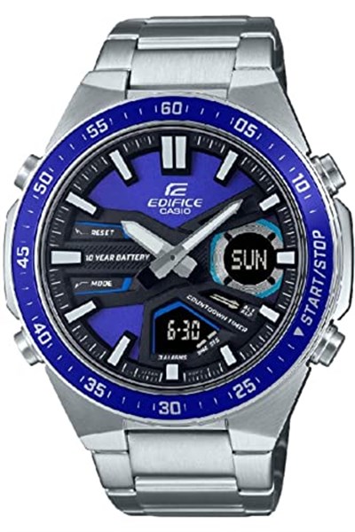 Casio EFV-C110D-2AVDF Kol Saati, Gri-Lacivert, Standart