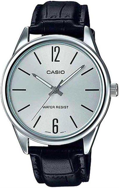Casio Erkek MTP-V005L-7BUDF Standart Kol Saati, Siyah, Standart