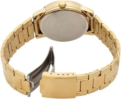 Casio Erkek yetişkin MTP-V002G-1BUDF Kol Saati Altın Sarısı Standart