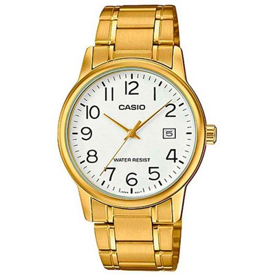 Casio Erkek yetişkin MTP-V002G-7B2UDF Kol Saati Altın Sarısı Standart