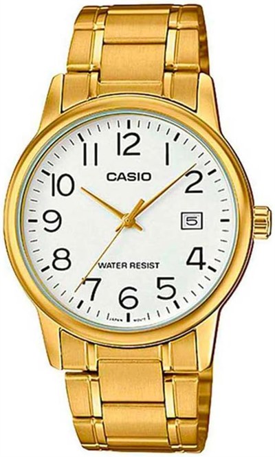 Casio Erkek yetişkin MTP-V002G-7B2UDF Kol Saati Altın Sarısı Standart
