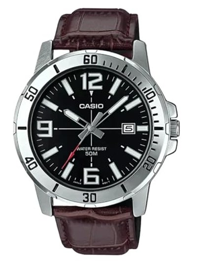 Casio Erkek yetişkin MTP-VD01L-1BVUDF Kol Saati Kahve Standart