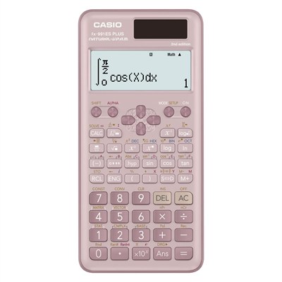 Casio FX-991ES Plus Pembe 2. Versiyon Bilimsel Fonksiyonlu Hesap Makinesi
