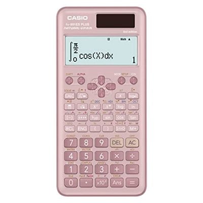 Casio FX-991ES Plus Pembe 2. Versiyon Bilimsel Fonksiyonlu Hesap Makinesi