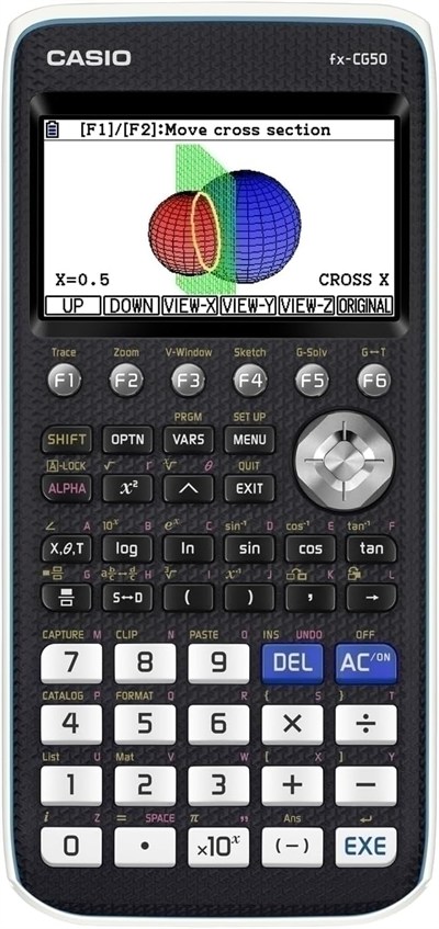 Casio FX-CG100 Grafik Hesap Makinesi, Siyah