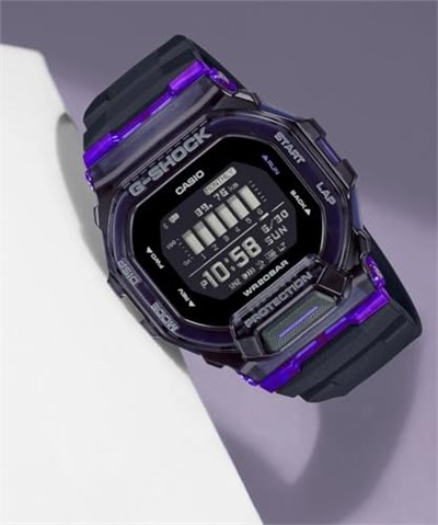 Casio GBD-200SM-1A6DR Kol Saati, Siyah-Mor, Standart