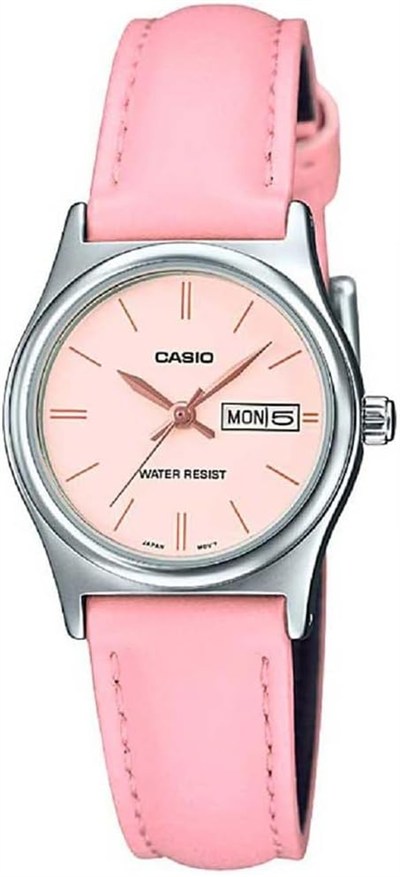 Casio Kadın LTP-V006L-4BUDF Standart Kol Saati, Pembe, Standart
