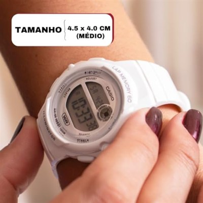 Casio LWS-1200H-7A1VDF Kol Saati, Beyaz, Standart