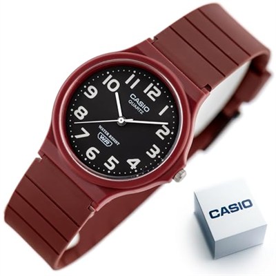 Casio MQ-24UC-4BDF Kol Saati, Bordo, Standart