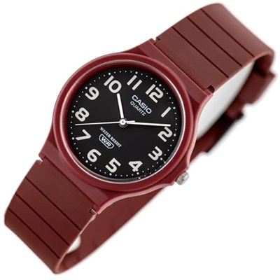 Casio MQ-24UC-4BDF Kol Saati, Bordo, Standart
