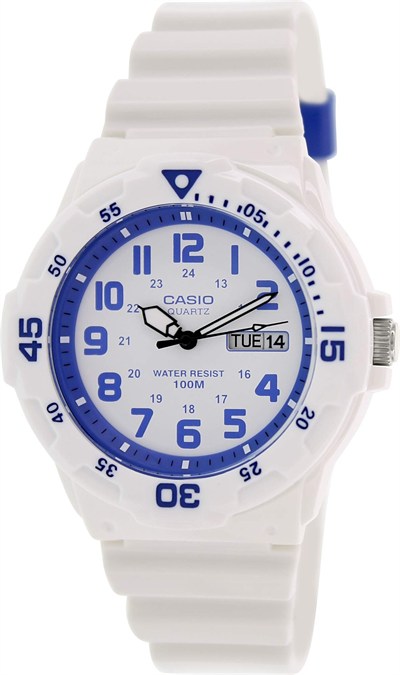 Casio MRW-200HC-7B2VDF Kol Saati , Beyaz-Lacivert , Standart