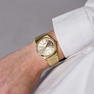 Casio MTP-B145G-9AVDF Kol Saati, Altın Sarısı, Standart