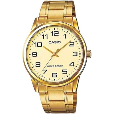 Casio MTP-V001G-9BUDF Kol Saati, Altın Sarısı, Standart