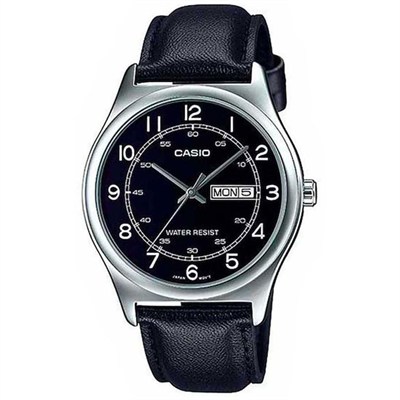 Casio MTP-V006L-1B2UDF Standart Erkek Kol Saati, Siyah, Standart