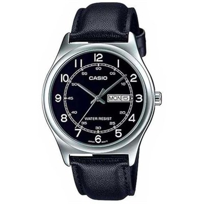 Casio MTP-V006L-1B2UDF Standart Erkek Kol Saati, Siyah, Standart