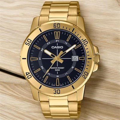 Casio MTP-VD01G-1CVUDF Kol Saati, Altın Sarısı, Standart